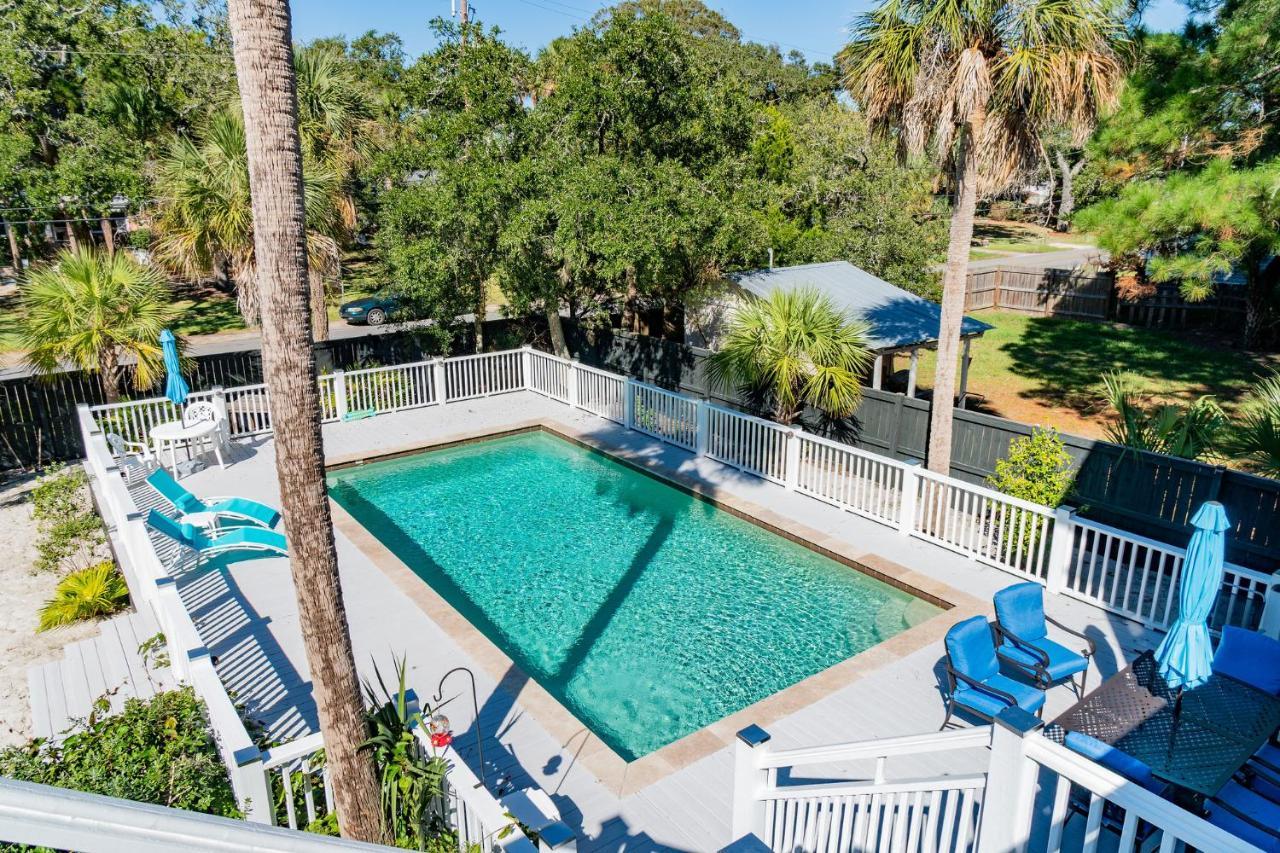 114 W Huron - Sand Castle - Saltwater Pool - Heated Upon Request Folly Beach Exterior foto